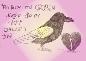 Ein flügelloser Rabe bin ich